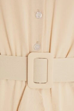 Stone Frill Skater Dress -Dazzle Dresses 00100029661 ZS