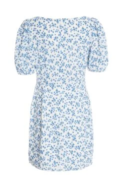 Blue Ditsy Floral Bodycon Mini Dress 10 Blue Ditsy Floral Bodycon Mini Dress -Dazzle Dresses 00100033133 ZB