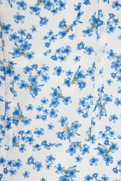 Blue Ditsy Floral Bodycon Mini Dress 11 Blue Ditsy Floral Bodycon Mini Dress -Dazzle Dresses 00100033133 ZS