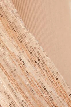 Stone Knitted Sequin Sleeve Jumper Dress -Dazzle Dresses 00100036331 ZS